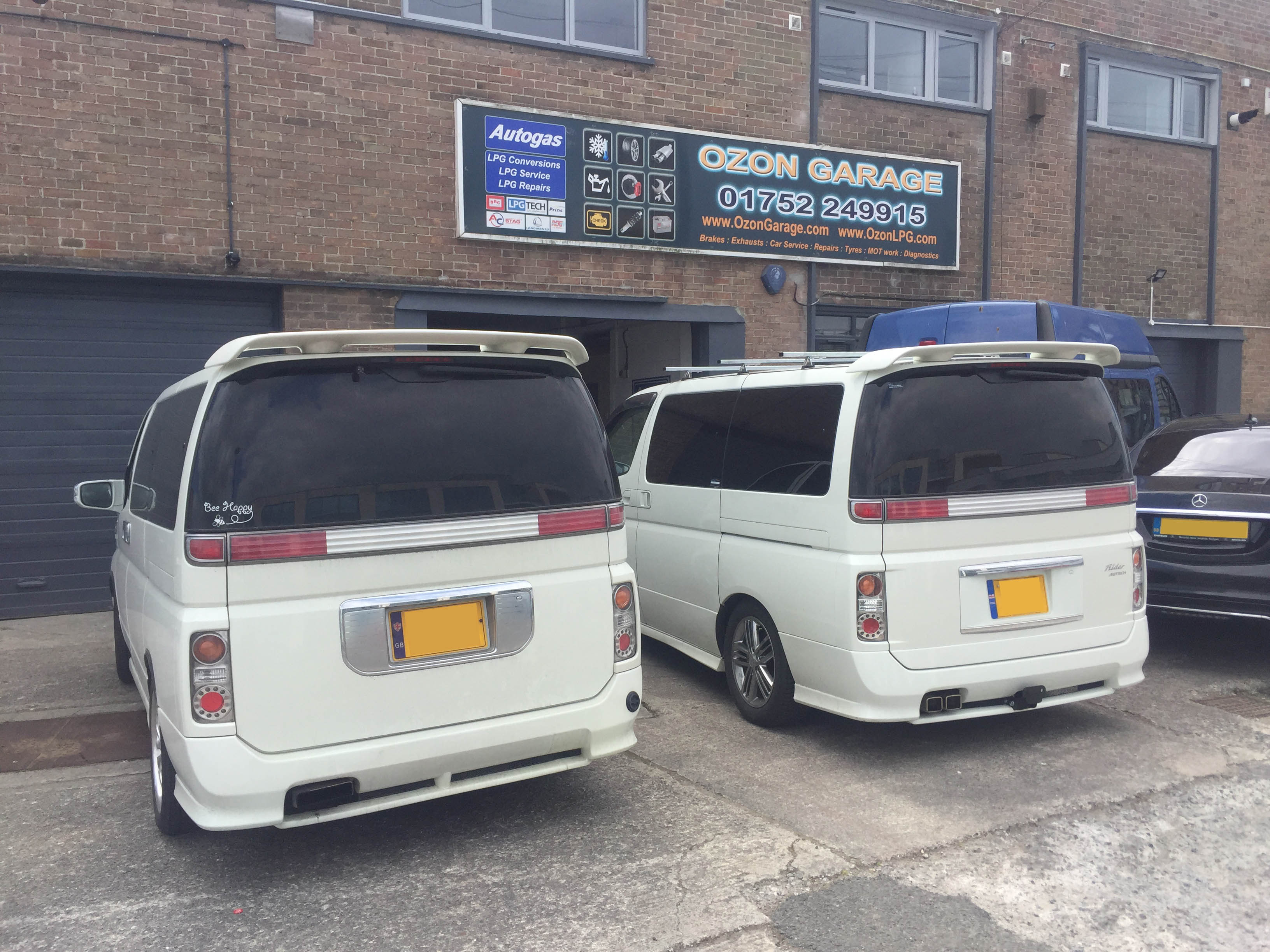 NISSAN ELGRAND SPECIALISTS PLYMOUTH DEVON UK ::: OZON GARAGE ::: SERVICE ::: REPAIRS ::: MAINTENANCE